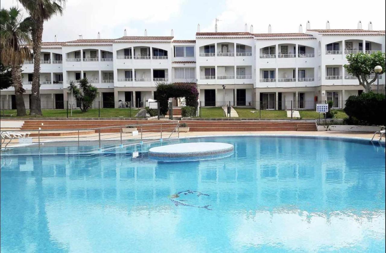 Apartamento Bajo Con Piscina Macarella 칼라엔블레인즈 외부 사진