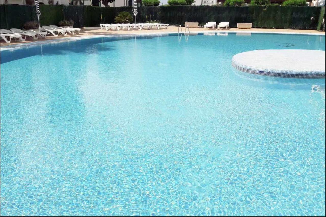 Apartamento Bajo Con Piscina Macarella 칼라엔블레인즈 외부 사진