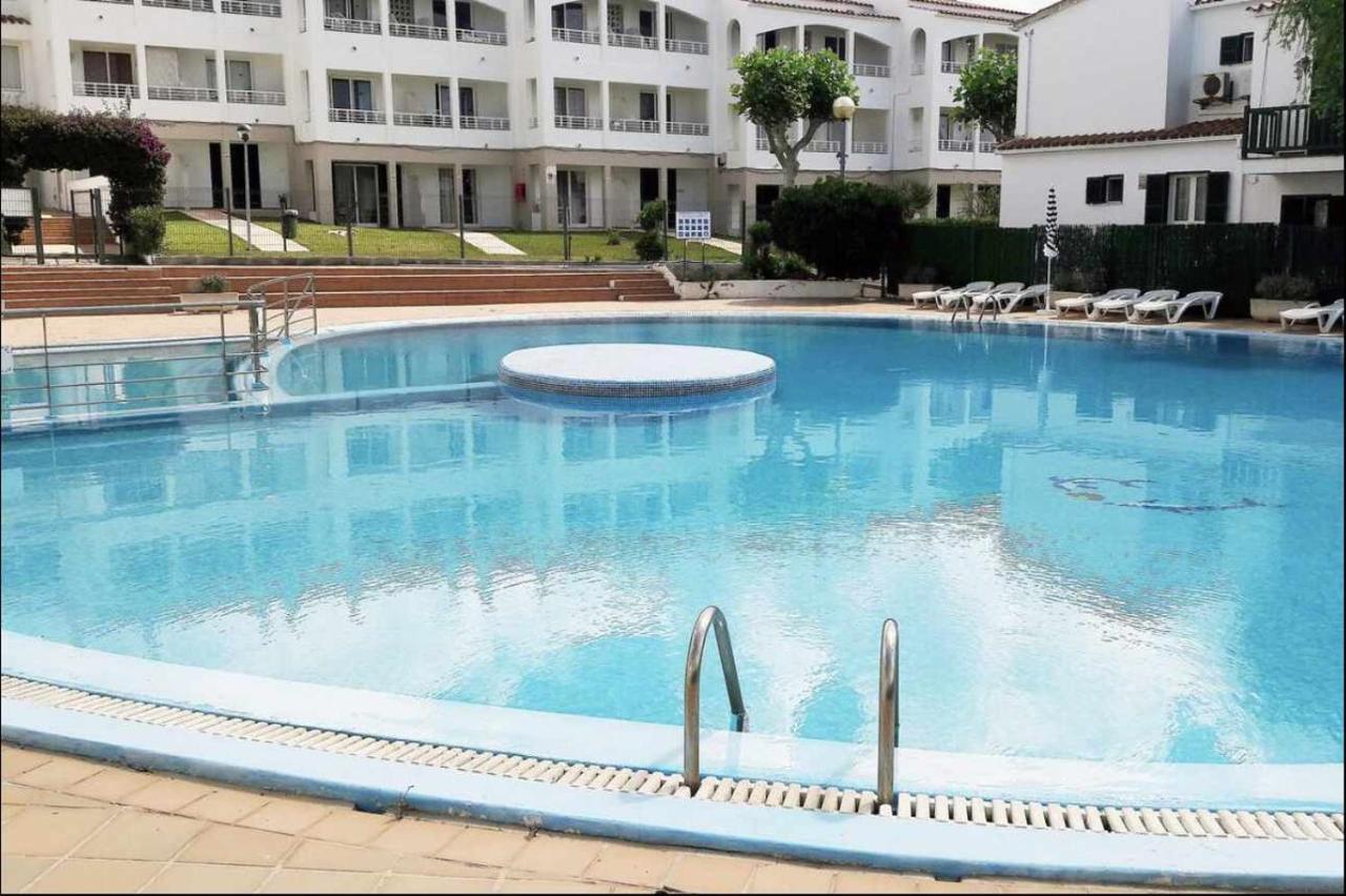 Apartamento Bajo Con Piscina Macarella 칼라엔블레인즈 외부 사진